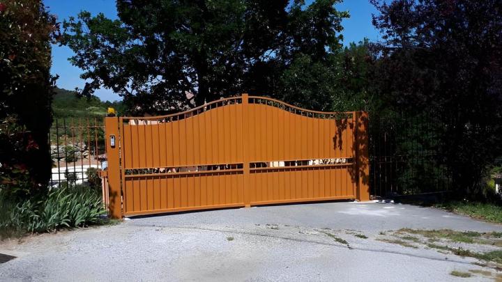 Pose de portail métallique Valence