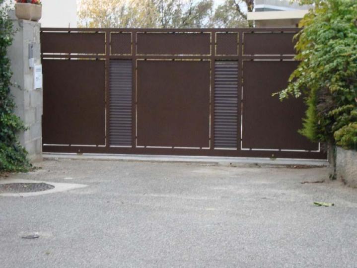 Pose de portail métallique Valence